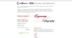 Desktop Screenshot of calligravers.com